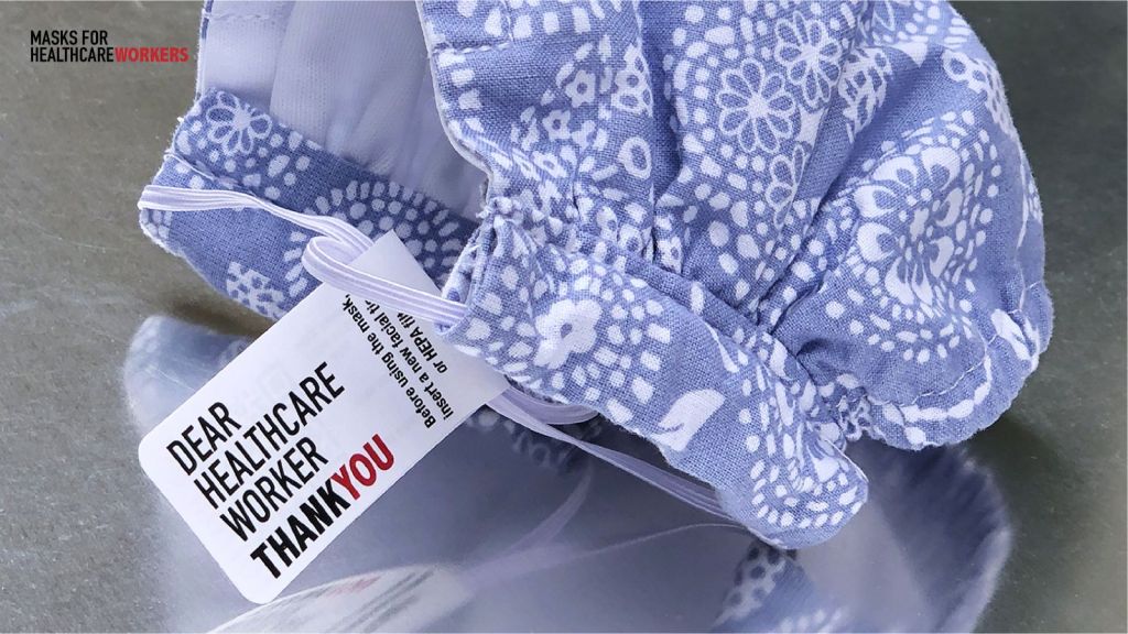 close photo of Masks For Healthcare Workers during COVID-19 pandemic